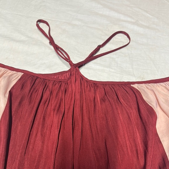 Banana Republic Red and Pink Asymmetrical Camisole - Picture 2 of 5